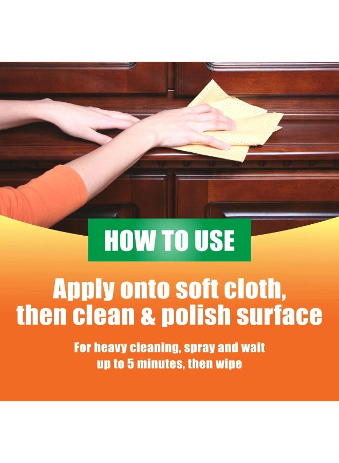 Orange Glo Wood Furniture 2 In 1 Clean & Polish Spray 473 ML - Image 5